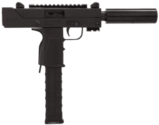 Masterpiece Arms Defender 9mm Luger Semi-Auto Pistol - Black - 6.0"